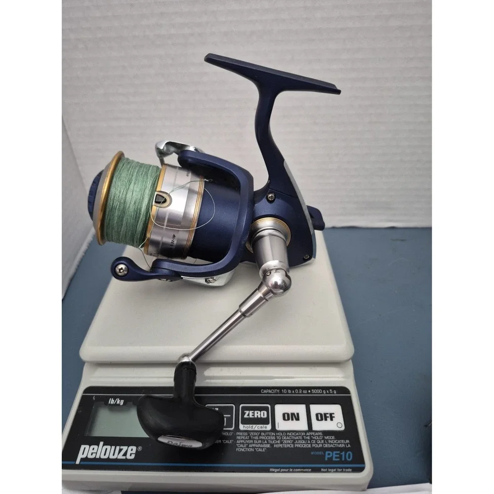 Team Daiwa Teierra 3500 Fishing Spinning Reel Prespooled 12 Ib Braid